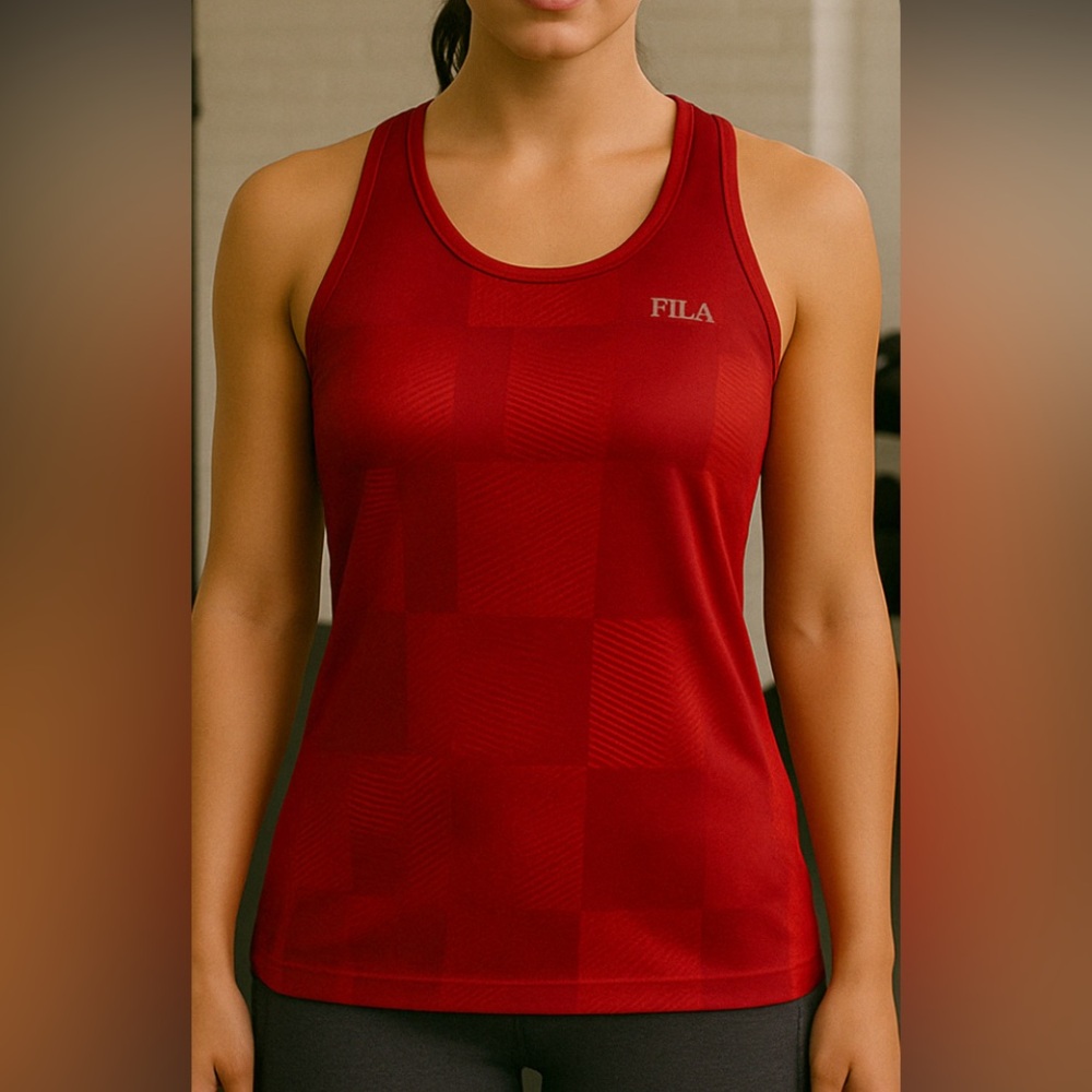Fila Red Athletic Tank Top